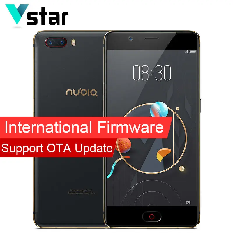 International Firmware Original Nubia M2 4GB RAM 128GB ROM Snapdragon 625 Octa Core 64 bit Mobile