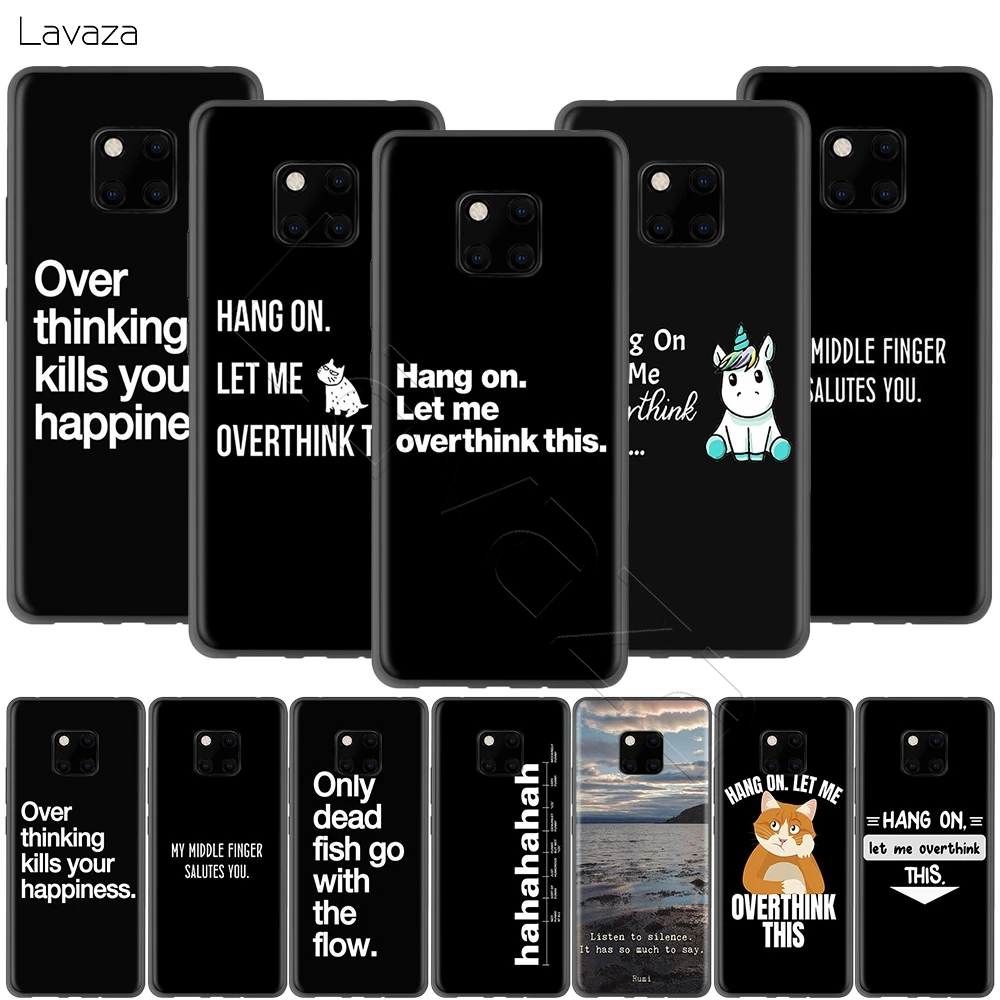 Lavaza подвешенный позвольте мне передумать этот чехол для Huawei Honor 10 9 8 8x 8c 7x 7c 7a Note Nova