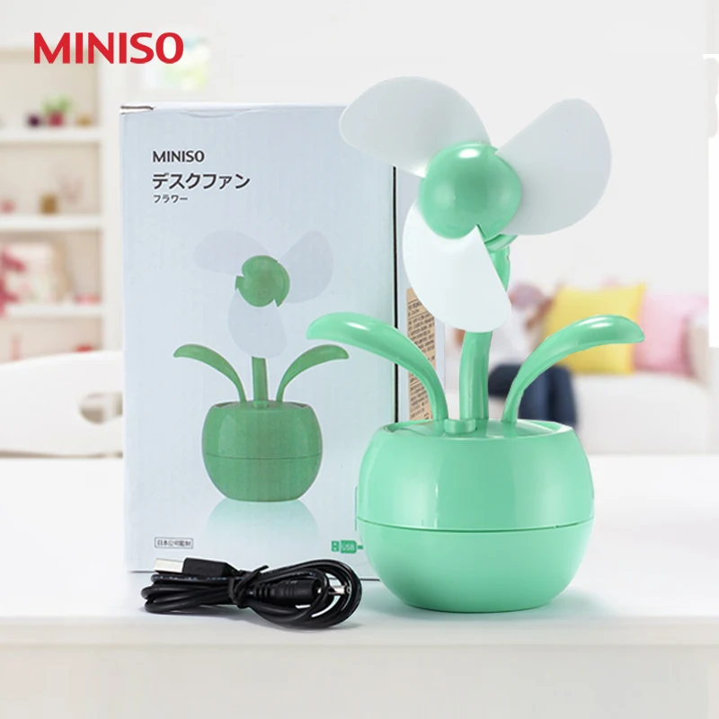 Miniso High Quality Product Fan Fresh Flower Pot Electric Usb