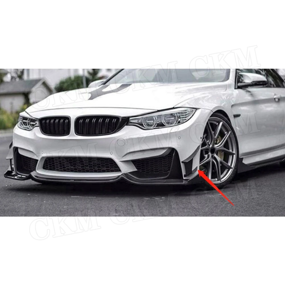 6 шт./компл. передний бампер Боковые ребра разветвители спойлер для BMW F80 M3 F82 F83 M4 2014