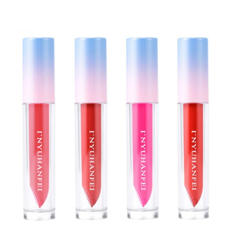 1PC Waterproof Super Lip Gloss Long Lasting Makeup Liquid Lipstick Sweet Red Lip Tint 1PC Waterproof Super Lip Gloss Long Lasting Makeup Liquid Lipstick Sweet Red Lip Tint