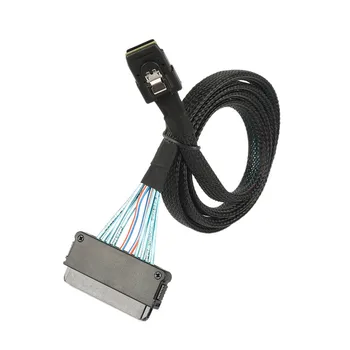 

Centechia Mini SAS SFF-8087 36 Pin to SFF-8484 sas 32 Pin Data Cable Latch Cable 90CM