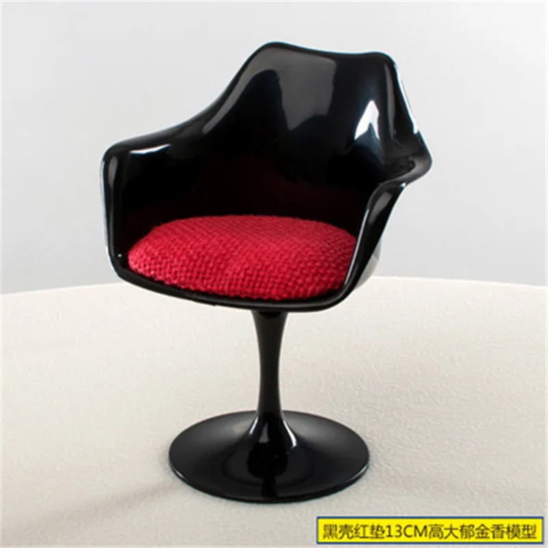 New Fashion 1:6 Size Tulip Side Chair Miniature Dollhouse