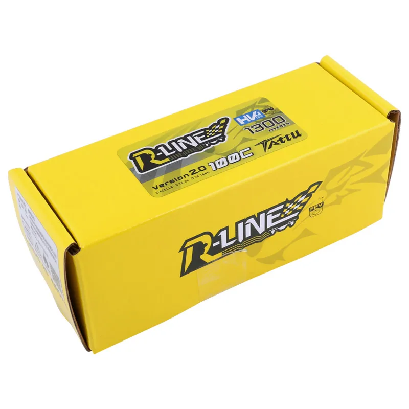 Tattu RLine версия 2 0 1300 мАч 15 c 4S в HV Lipo батарея XT60 Plug Racing FPV Дрон Квадрокоптер вертолет
