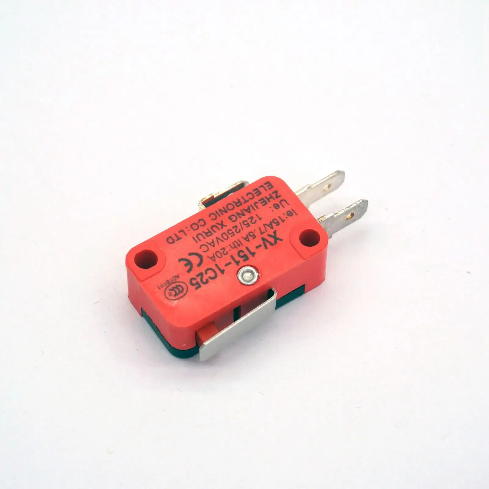 XV 151 1C25 NO + NC 16A миниатюрный микро переключатель SPDT Короткий Прямой