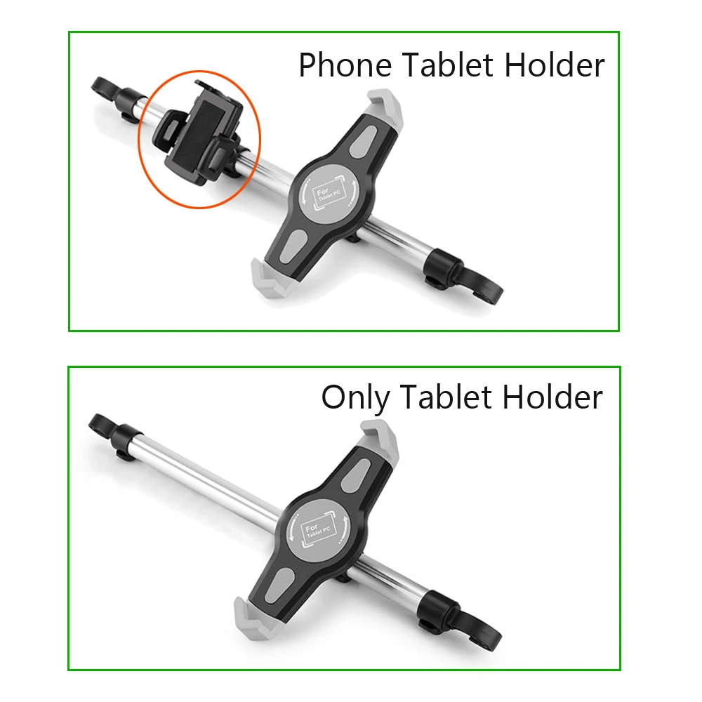 Автомобильный держатель для планшета на заднем сиденье 7-1", алюминиевый держатель для планшета, телефона, регулируемая подставка для iPhone, iPad, samsung, Xiaomi, Kindle