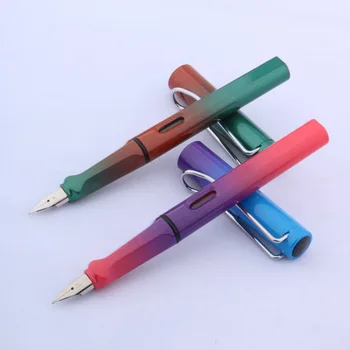 

Gradient color pen OFFICE standard With plastic Trim EF gift Fountain Pen