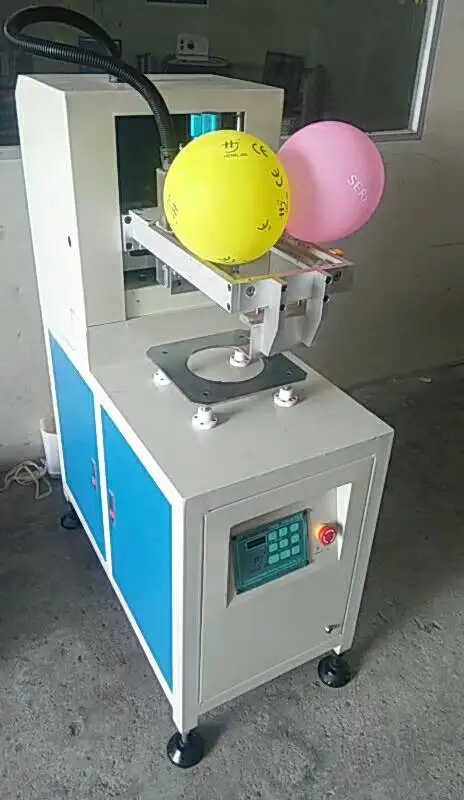 New Balloons printing machine Semi automatic balloon screen printer 15x15cm High quality, easy 