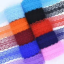 High quality 10 yards Lace Ribbon Tape Width 28MM Trim Fabric DIY Embroidered Net Cord For Sewing Decoration african lace fabric high quality 10 yards lace ribbon tape width 28mm trim fabric diy embroidered net cord for sewing decoration african lace fabric