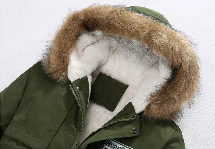 lightweight parka Covrlge Men Parka Coat 2018 Men's Warm Winter Jacket Men Slim Thicken Fur Hooded  Style Padded Male Hooded Coats S-4XL MWM066 black parka