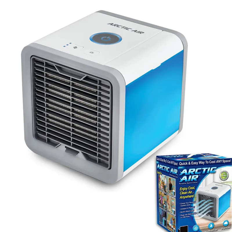 2018 NEW Air Cooler Cheap Arctic Air Cooler Quick & Easy Way To Cool Any Space Air Conditioner Device Home Office Desk Blue