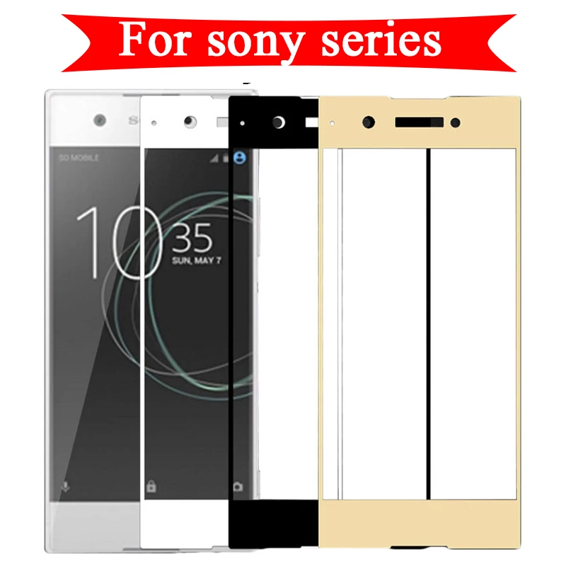 Закаленное стекло для Sony Xperia XA1 XA2 XA3 Plus Ultra XZ4 защитная пленка экрана Soni G3112 G3412 G3221