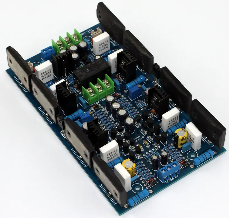 HS BOX Sanken 2SA1494/2SC3858 двухканальная Плата усилителя мощности высокой