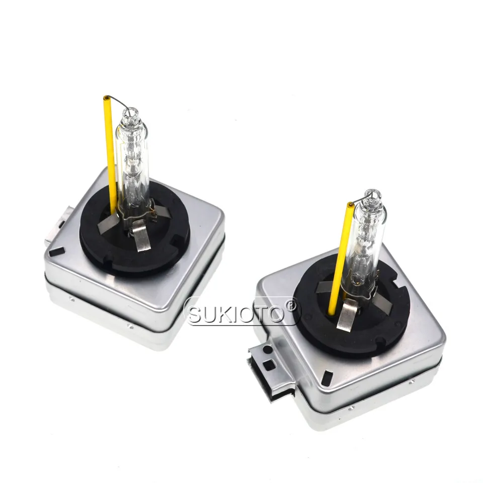 SUKIOTO 2PCS xenon D1S D2S D2H H7 H11 H1 HB3 D3S Heartray Born for Lens Bulb Super Fast Bright 35W xenon hid lights car Headlamp (2)