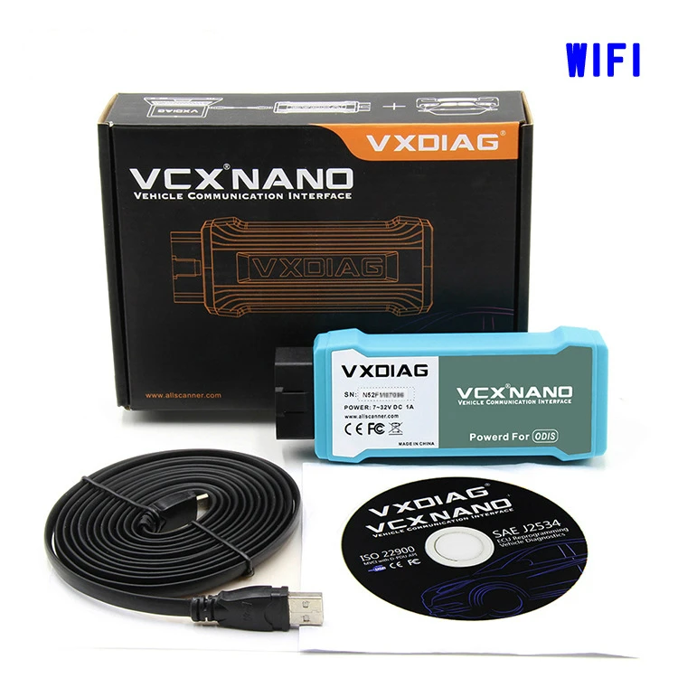 

WIFI VXDIAG VCX NANO VAS5054A OIDS V4.4.10 For Audi VW Car Diagnostic Tool ODIS Chip Auto Diagnostics Engine Analyzer