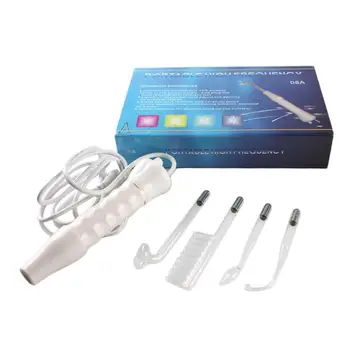 High Frequency Electrotherapy Glass Electrode Tube Beauty Device Face Therapy Neon Argon Fusion Wands Wrinkle Acne Spot Remover 1