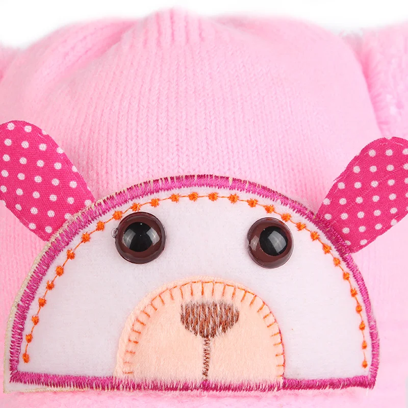 Crochet Baby Beanie Hat Warm Baby Winter Pompon Hat Cotton Soft Knitted Pattern Hat For Newborn Winter Hat Baby Girls Clothing (20)