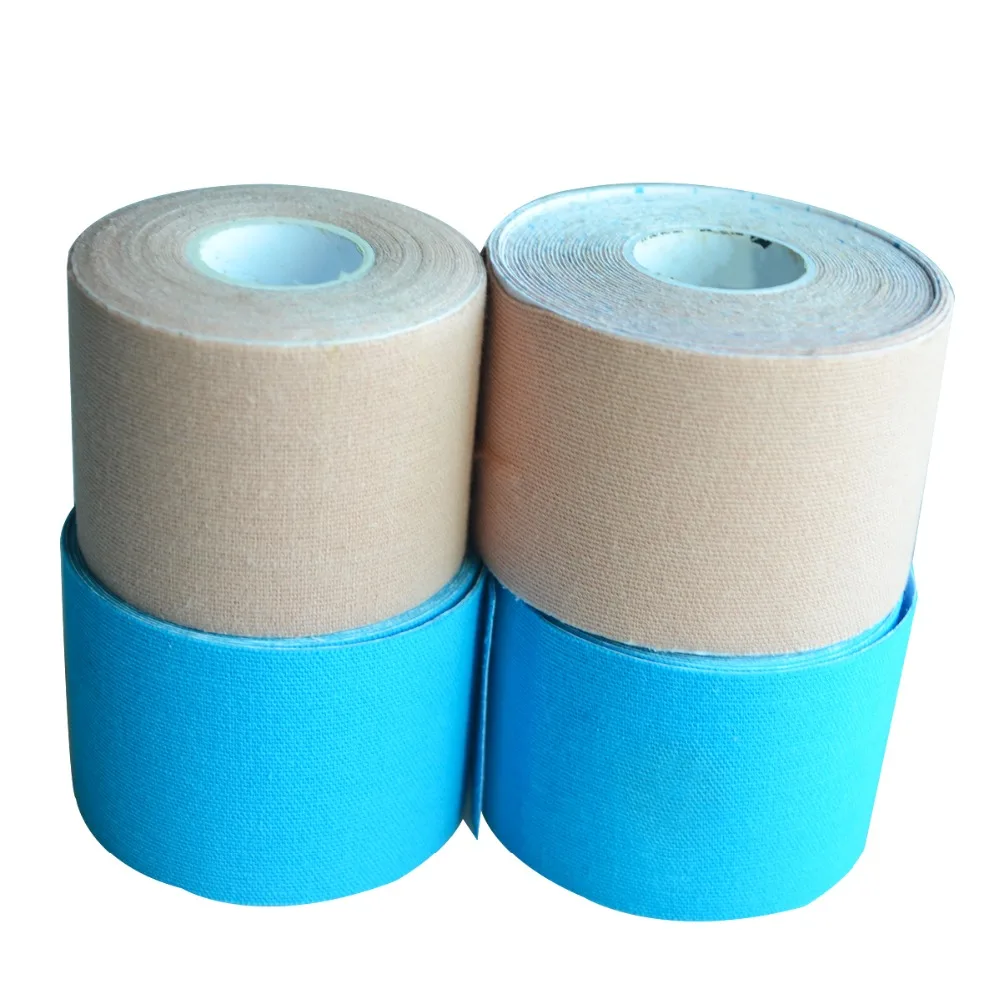 1pcs 5cm*5m Elastic Cotton Medical Sport Tape Intramuscular Patch First Aid Bandage Pain Relief Muscle Tape Health Care Tool