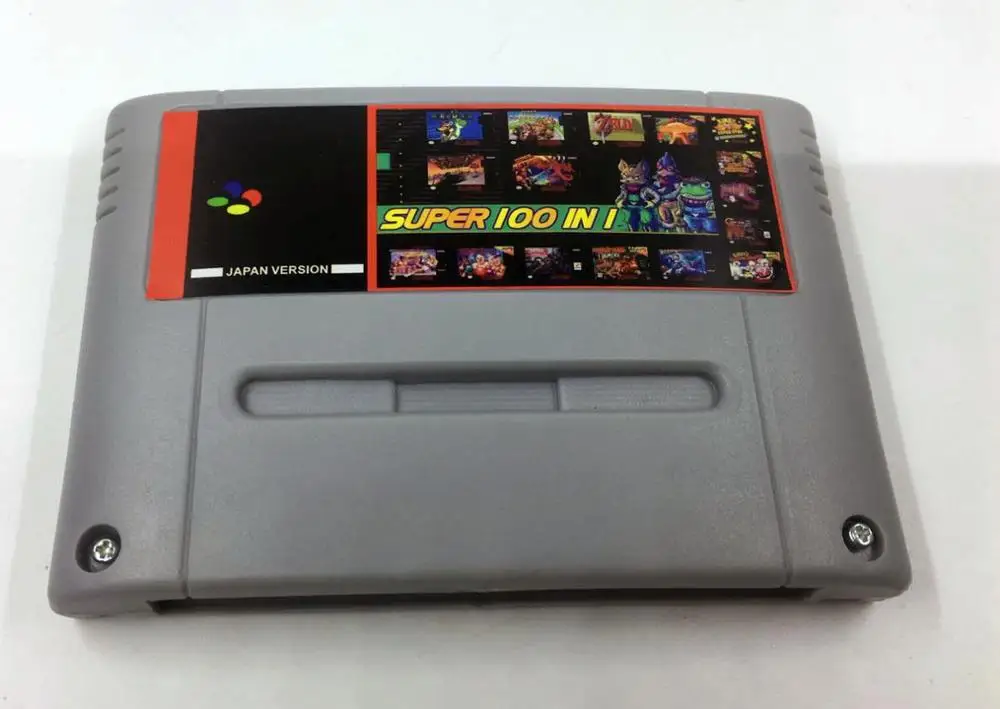 

Super 100 in 1 Japan NTSC Game Cartridge Batman Castlevania IV final Fighter123 Contra III
