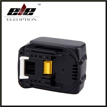 

Eleoption 1pcs 4.0Ah 14.4V Rechargeable Li-Ion Replacement Power Tool Battery for Makita BL1430 BL1440 194065-3 194066-1 BL1415