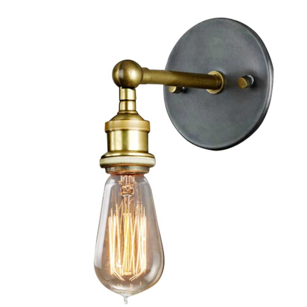 Vintage Industrial E11 Wall Light Lamp Holder for Home Bedroom Vintage Industrial E11 Wall Light Lamp Holder for Home Bedroom