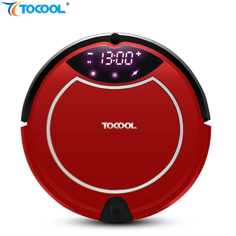 

Robot Vacuum Cleaner V50 for Home Automatic Sweeping Dust Sterilize LCD display Smart Planned Washing Mopping