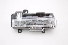 1 Pcs DRL Daytime Running luz fog driving lâmpada do Lado Do Motorista Esquerda 8312A019 Para Mitsubishi Pajero 2015-2016