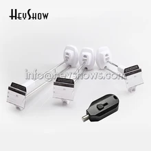 100x безопасности EAS Дисплей Металлический Крюк настенный крючок замок магнитный Slatwall Z Pegboard Дисплей устройства площади Сталь повесить