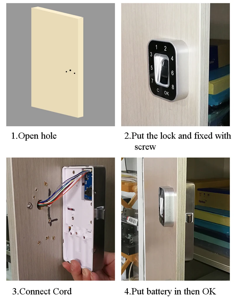 Mini Fingerprint Lock 80