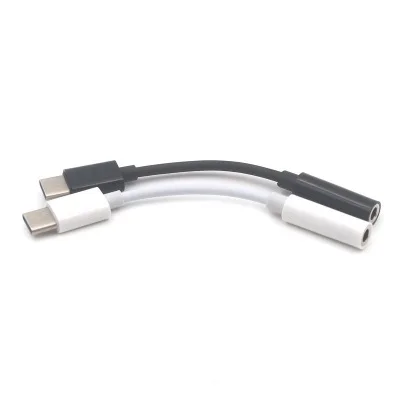 50PCS LOT Type C To 3 5mm Female Audio Jack Headphone Cable Adapter connector For Huawei P9 For Motorola Moto Z HTC Bolt