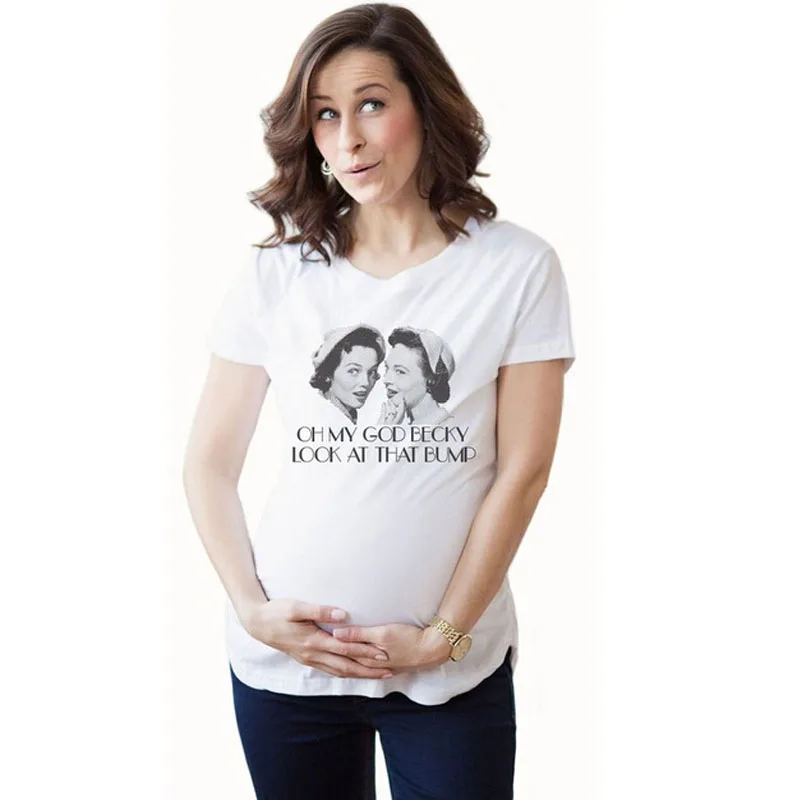 Одежда для беременных женские футболки Тонкий мультфильм кормящих топ буквы o-образным вырезом беременность футболка с длинным рукавом ropa embarazada