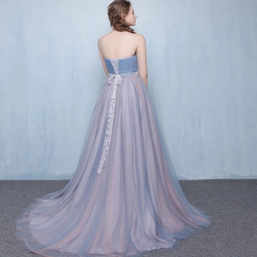 FADISTEE New arrival elegant party evening dresses Long dress Vestido de Festa A-line sashes long gown sweep train