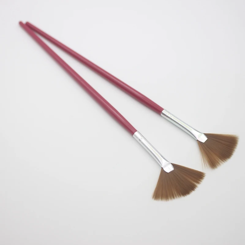 15 قطعة المهنية ألوان للوجه والجسم فرش النايلون الشعر اللوحة مسمار فرشاة مجموعة البلاستيك مقبض الرسم فرش أدوات الرسم كيت