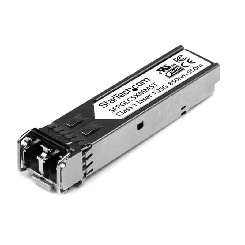 

StarTech.com Transceptor Transceiver Fibra Multi Modo SFP Gigabit 850nm LC 1000Base-SX Mini GBIC Compatible Cisco - 550m, 1250 M