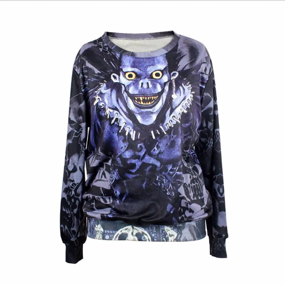 Womens Dead Note Anime Hoodie Sweatshirt
