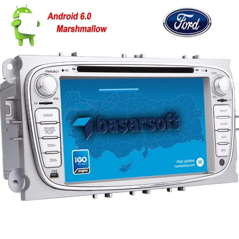 Cheap Android 6.0 Car DVD Player GPS Navigation Car Stereo for FORD MONDEO FOCUS S-MAX 1