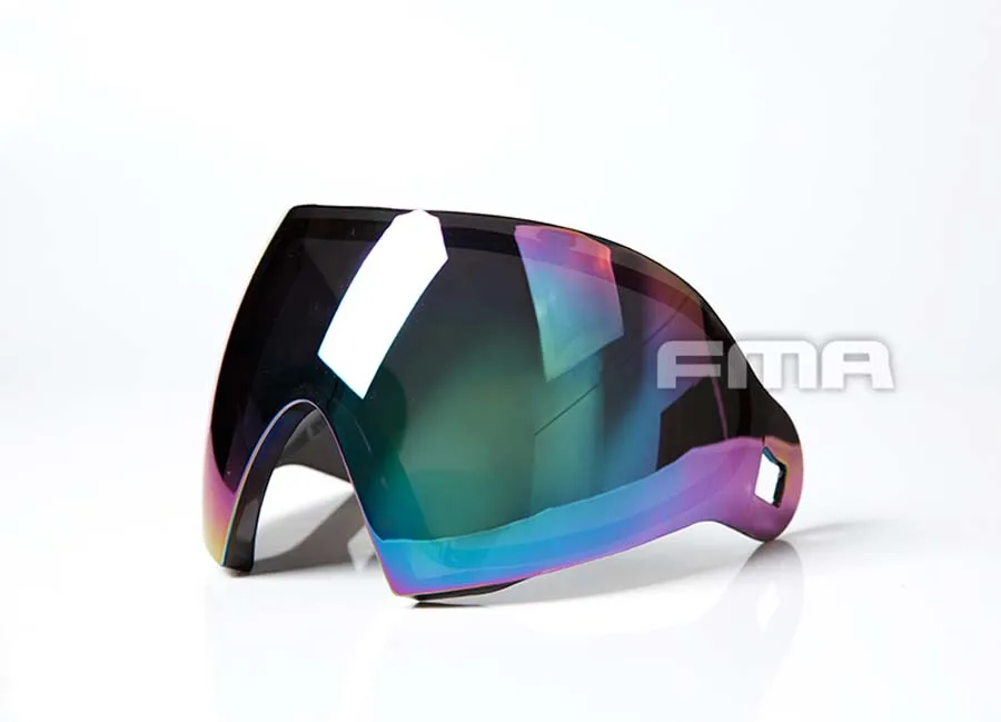 FM-G0011 FMA поликарбонатные линзы FM-G0004 G0012 для наружного применения F1 Полнолицевая маска - Цвет: FM-G0011