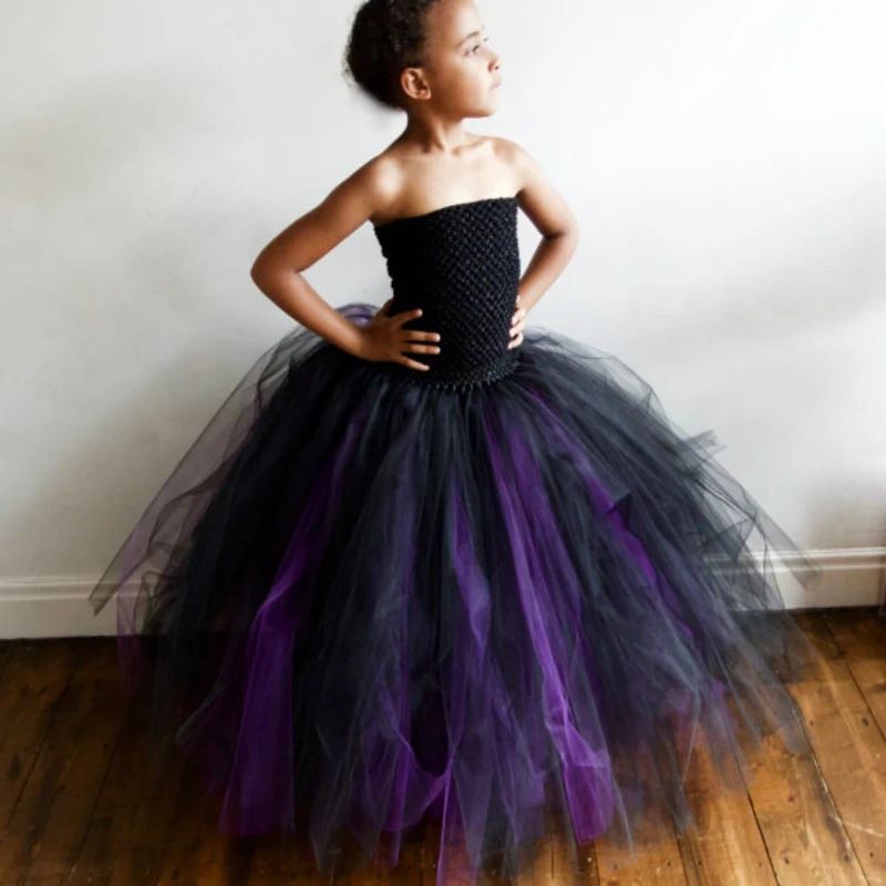 Halloween Witch Baby Girls Dress Purple & Black Witch Cosplay Clothes Chidren Kids Girl Halloween Party Costumes Baby Girl Tutu цена Halloween Witch Baby Girls Dress Purple & Black Witch Cosplay Clothes Chidren Kids Girl Halloween Party Costumes Baby Girl Tutu цены онлайн