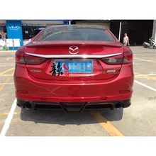 Для Mazda 6 Atenza 2014 2017 задний бампер диффузор бамперы для губ