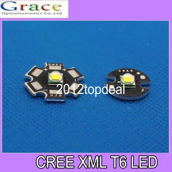 

10 PCS CREE XML LED T6 U2 10W WHITE High Power LED Emitter with 16mm 20mm PCB for DIY