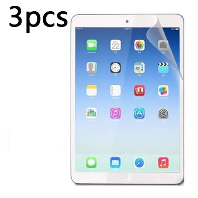 For The New iPad 3 rd Generation Clear Reusable LCD Screen Protector Film Guard
