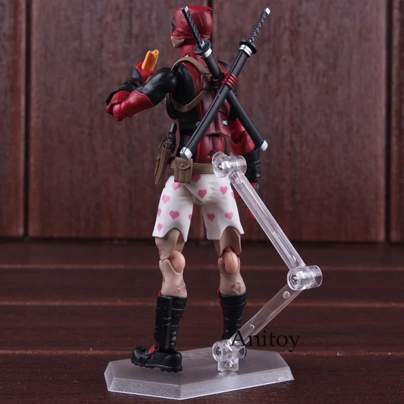 Figma Deadpool Action Figure EX-042 DX Ver. MAXFACTORYXMASAK APSY PVC Collectible Model Toy 14.5cm KT4792