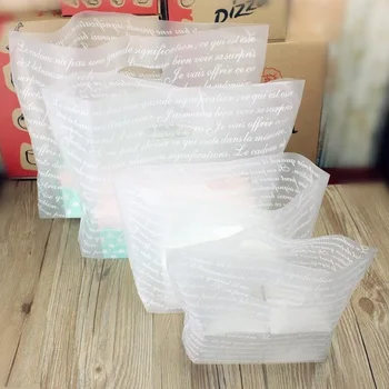 

white plastic cosmetic bag,plastic gift bags with handle Plastic jewelry Gift Bags