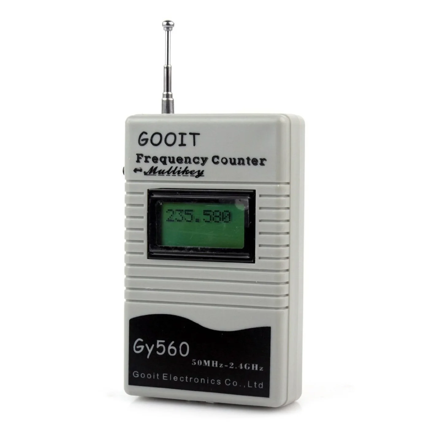 Ручной частоты сигнала счетчик тестер для двухстороннее радио приемопередатчик GSM 50 МГц-2,4 ГГц 7 значный ЖК-дисплей Дисплей частота тестер