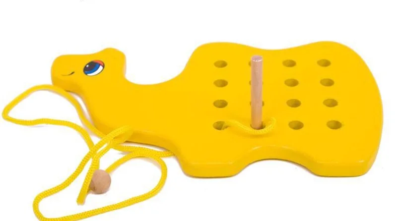 New Wood Baby Toys Montessori Threading Board Baby Educational Toys Baby Gifts New Wood Baby Toys Montessori Threading Board Baby Educational Toys Baby Gifts