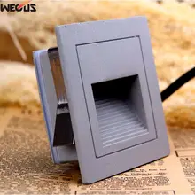 WECUS) 86 Тип наружных ступенчатых фонарей, светодиодный Встроенный фонарь для ног, садовые/уличные фонари для лестницы, IP: 64,85-265 V