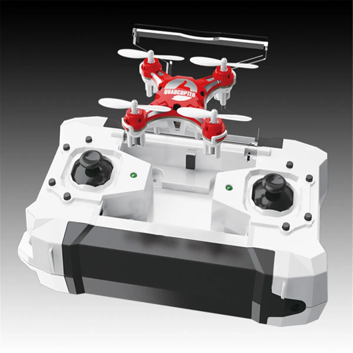  FQ777-124 Pocket Drone 4CH 6Axis Gyro Quadcopter With Switchable Controller RTF Remote Control Heli