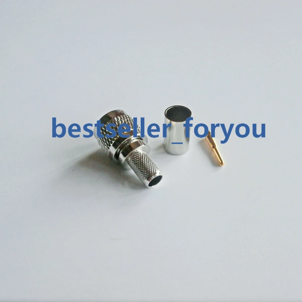 

Mini-UHF Male Plug Crimp RF Coaxial Coax Connector RG8/X, LMR240 RG8X