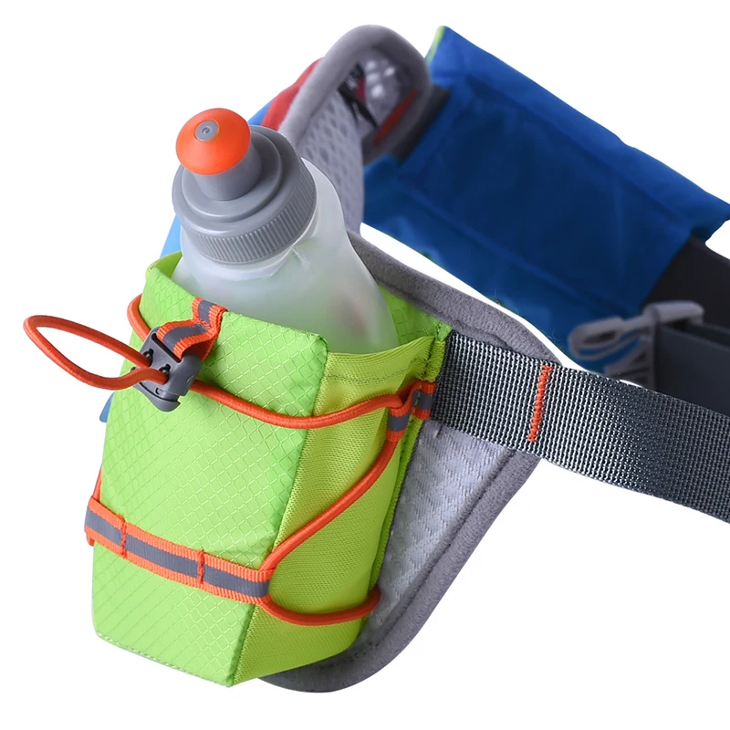 AONIJIE Unisex cintura bolsa al aire libre práctica de senderismo de Fitness ligero hidratación cinturón botella de agua de bolsa BOLSA DE CADERA