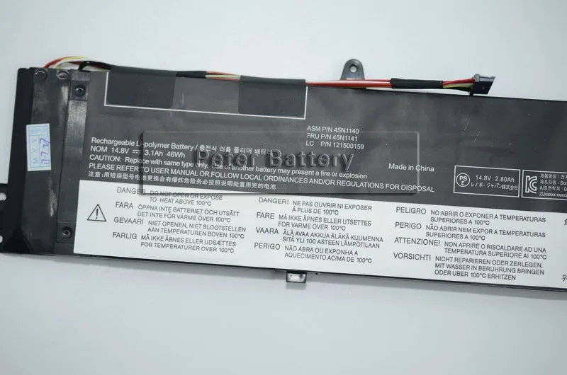 JIGU 45N1138 45N1139 45N1140 45N1141 121500158 ноутбук Батарея для lenovo ThinkPad S431 S440 V4400u S3 S5